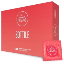 Prezerwatywy Love Match Sottile Ultra Cienkie (1 op./ 144 szt.) | 100% ORYGINAŁ| DYSKRETNA PRZESYŁKA