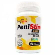 PeniStim Gold Większa Erekcja Większy Penis 80 caps | 100% ORYGINAŁ| DYSKRETNA PRZESYŁKA