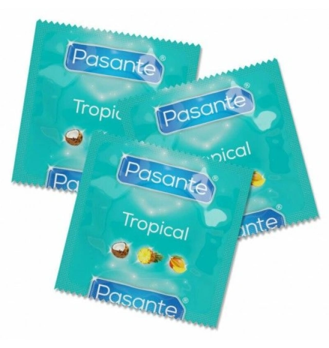 Prezerwatywy Pasante Tropical Flavor Bulk Pack (1op./144szt.) | 100% ORYGINAŁ| DYSKRETNA PRZESYŁKA