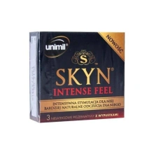 Skyn Intense Feel Prezerwatywy Nielateksowe 3 Szt. Unimil | 100% ORYGINAŁ| DYSKRETNA PRZESYŁKA