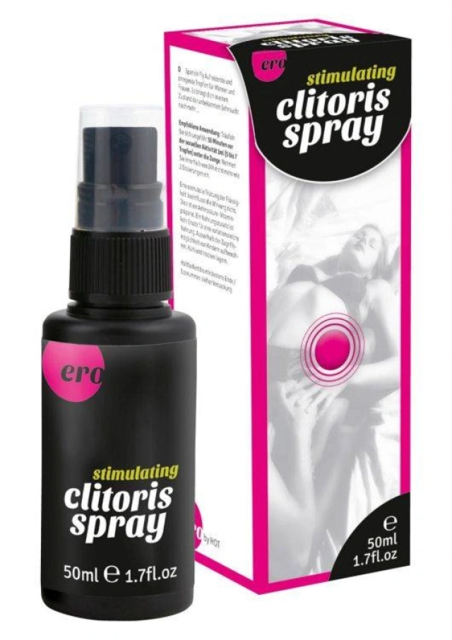 Spray stymulujący łechtaczkę Clitoris Spray Stimulating 50ml Ero | 100% ORYGINAŁ| DYSKRETNA PRZESYŁKA
