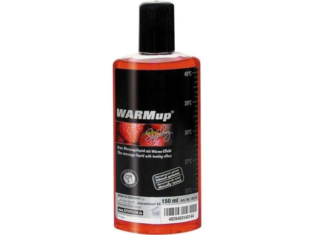 Olejek Do Masażu Warmup Strawberry 150 Ml JoyDivision | 100% ORYGINAŁ| DYSKRETNA PRZESYŁKA