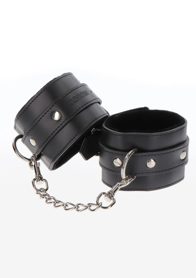 Kajdanki Na Nadgarstki Wrist Cuffs Black Taboom | 100% ORYGINAŁ| DYSKRETNA PRZESYŁKA