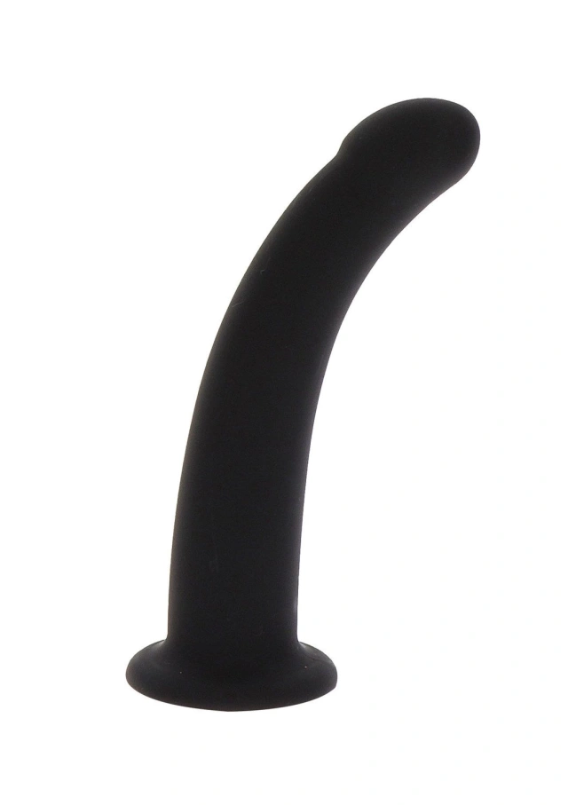 Silikonowe Dildo Strap-On Dong Black Medium Taboom | 100% ORYGINAŁ| DYSKRETNA PRZESYŁKA