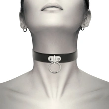 Naszyjnik Choker z Kółkiem Chick Desire Coquette Czarny | 100% ORYGINAŁ| DYSKRETNA PRZESYŁKA