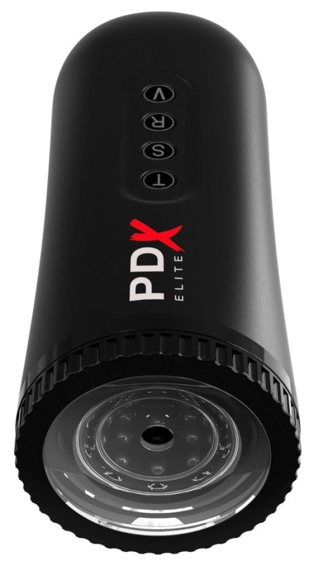 Masturbator PDX Elite Obciąganie Penisa z Wibracjami USB 