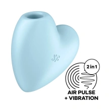 Stymulator łechtaczki Cutie Heart Blue Satisfyer | 100% ORYGINAŁ| DYSKRETNA PRZESYŁKA