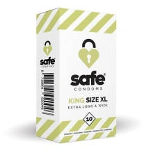 Prezerwatywy SAFE - Ekstra Duże (1 op./ 10szt.) | 100% ORYGINAŁ| DYSKRETNA PRZESYŁKA