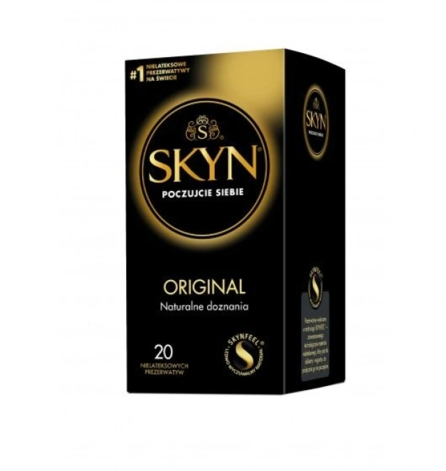 Prezerwatywy Nielateksowe Skyn Original Bx20 Unimil | 100% ORYGINAŁ| DYSKRETNA PRZESYŁKA