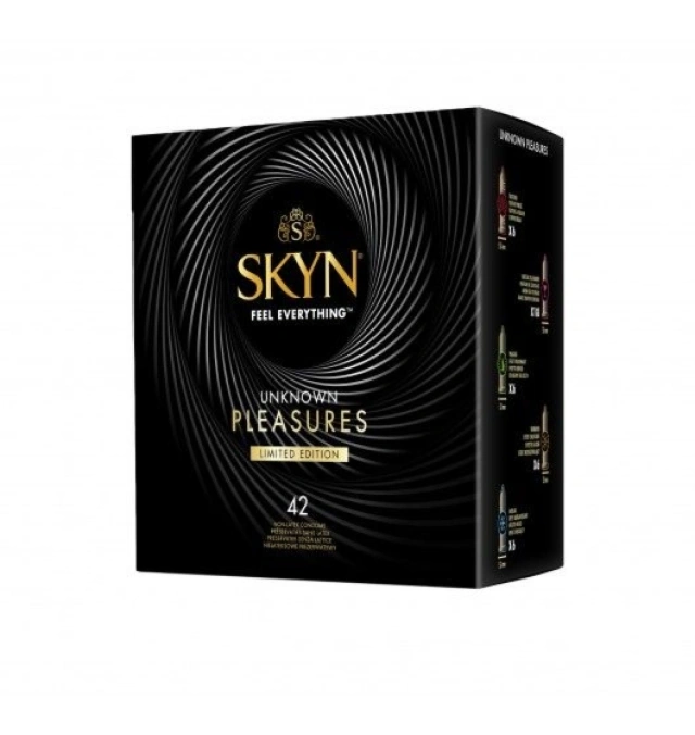 Prezerwatywy Skyn Unknown Pleasure (1 op./ 42 szt.) | 100% ORYGINAŁ| DYSKRETNA PRZESYŁKA