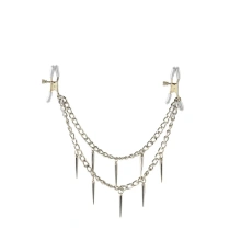 Zaciski Na Sutki Fetish Fantasy Rock Hard Nipple Clamps Silver Pipedream | 100% ORYGINAŁ| DYSKRETNA PRZESYŁKA