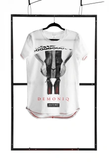 T-shirt men white M fashion | 100% ORYGINAŁ| DYSKRETNA PRZESYŁKA