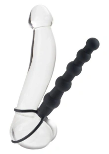 Podwójna Penetracja Partnerki Love Rider 14,5cm Czarny | 100% ORYGINAŁ| DYSKRETNA PRZESYŁKA