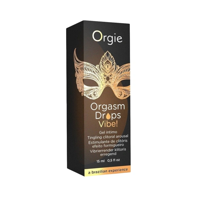 Krople Orgazmowe Orgasm Drops Vibe Peach Flavor 15 Ml Orgie | 100% ORYGINAŁ| DYSKRETNA PRZESYŁKA