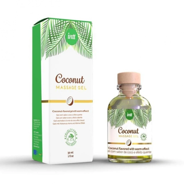 Żel Do Masażu Massage Gel Coconut Vegan 30 Ml intt 