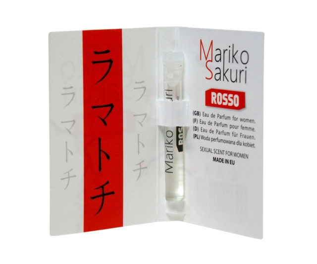 Feromony dla kobiet Mariko Sakuri Rosso For Women 1 Ml Aurora | 100% ORYGINAŁ| DYSKRETNA PRZESYŁKA
