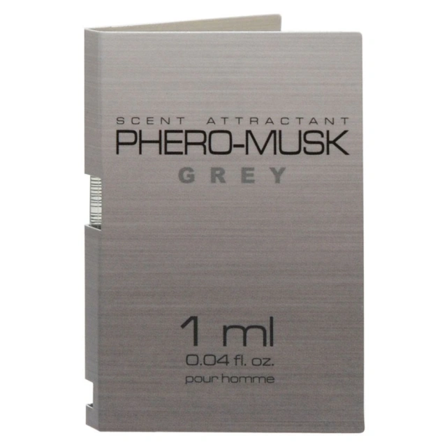 Feromony dla mężczyzn Phero-Musk Grey For Men 1Ml Aurora | 100% ORYGINAŁ| DYSKRETNA PRZESYŁKA