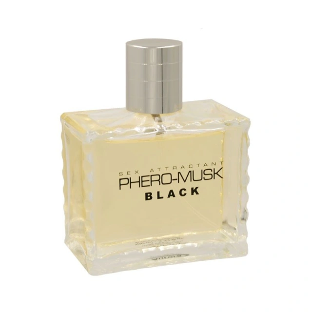 Perfumy Z Feromonami dla mężczyzn Phero-Musk Black For Men 100Ml Aurora | 100% ORYGINAŁ| DYSKRETNA PRZESYŁKA