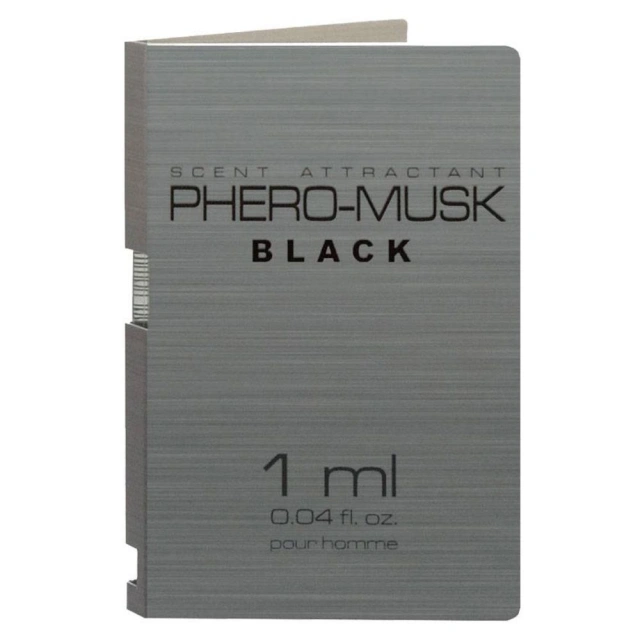 Feromony dla mężczyzn Phero-Musk Black For Men 1Ml Aurora | 100% ORYGINAŁ| DYSKRETNA PRZESYŁKA