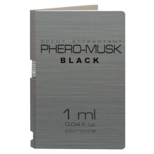 Feromony dla mężczyzn Phero-Musk Black For Men 1Ml Aurora | 100% ORYGINAŁ| DYSKRETNA PRZESYŁKA