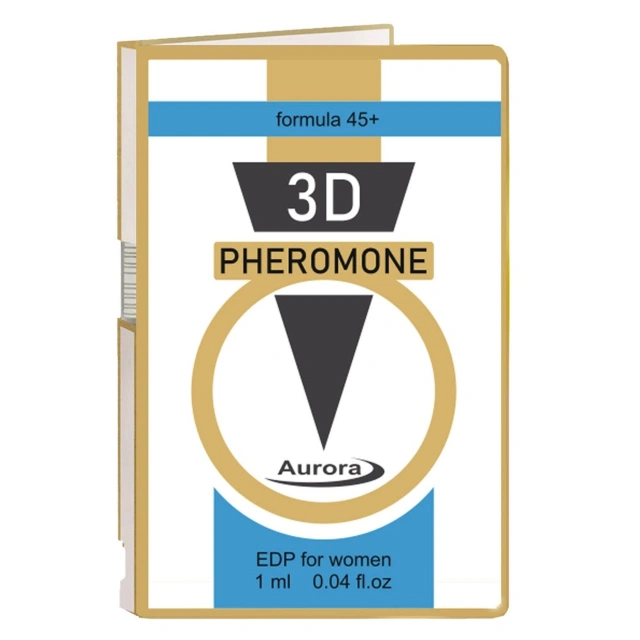 Feromony dla Kobiet - 3D Pheromone for women 45 plus 1ml | 100% ORYGINAŁ| DYSKRETNA PRZESYŁKA