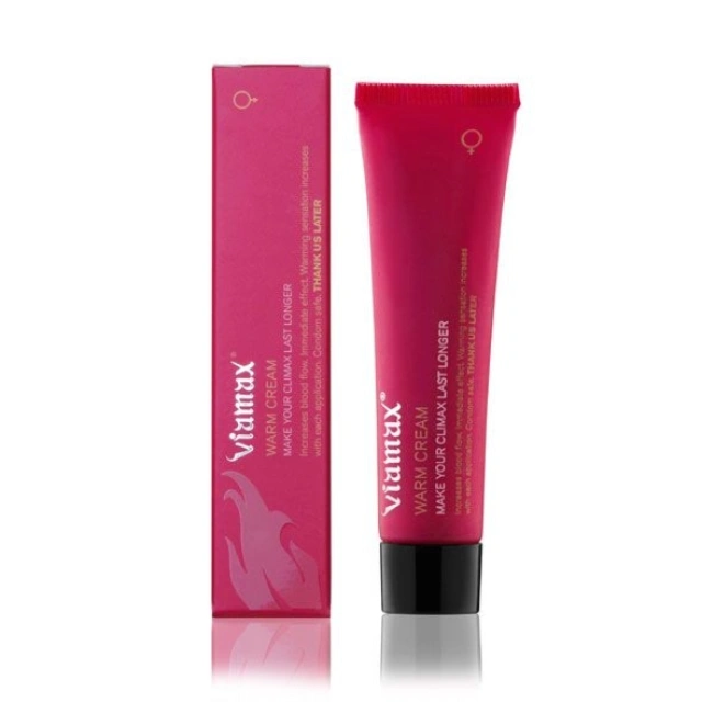 Krem Rozgrzewający VIAMAX Warm Cream 15ml | 100% ORYGINAŁ| DYSKRETNA PRZESYŁKA