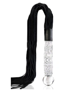 Luksusowy szklany pejcz No.38 Glass Whip Icicles | 100% ORYGINAŁ| DYSKRETNA PRZESYŁKA