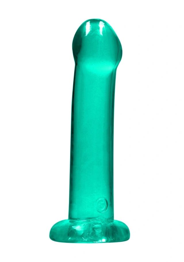 Dildo z Przyssawką Crystal Clear Realrock 17 cm Zielony 