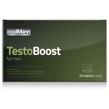 Suplement Dety Poprawiający Sprawność Seksualną CoolMann Testoboost 40 tab | 100% ORYGINAŁ| DYSKRETNA PRZESYŁKA