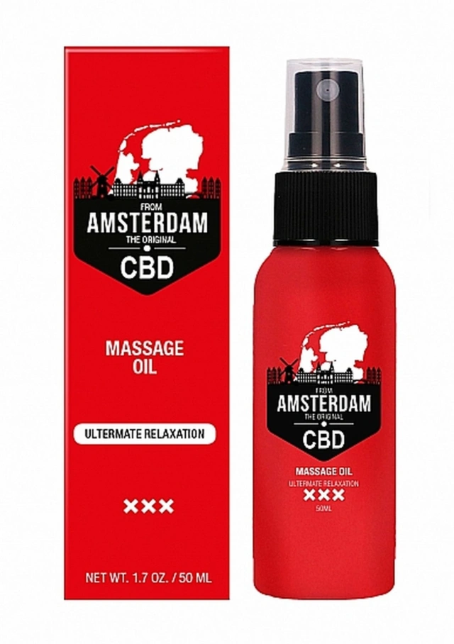 Olejek do Masażu Original CBD from Amsterdam - Massage Oil - 50 ml 