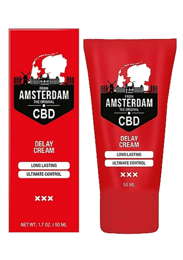Krem Opóźniajacy Wytrysk Original CBD from Amsterdam - Delay Cream - 50 ml 