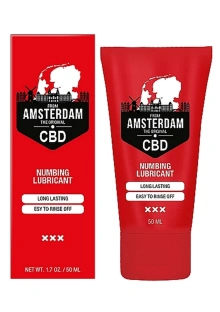 Lubrykant Znieczulający Original CBD from Amsterdam - Numbing Lubricant - 50 ml | 100% ORYGINAŁ| DYSKRETNA PRZESYŁKA