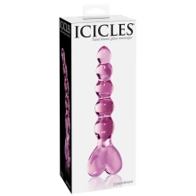 Luksusowy szklany masażer No.43 Icicles | 100% ORYGINAŁ| DYSKRETNA PRZESYŁKA