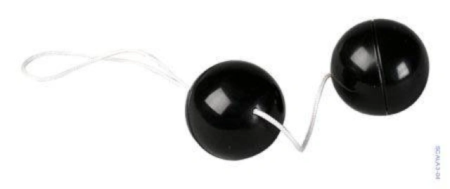 Pvc Duotone Balls Black | 100% ORYGINAŁ| DYSKRETNA PRZESYŁKA
