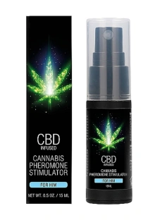 Feromony dla Niego CBD Cannabis Pheromone Stimulator For Him - 15ml | 100% ORYGINAŁ| DYSKRETNA PRZESYŁKA