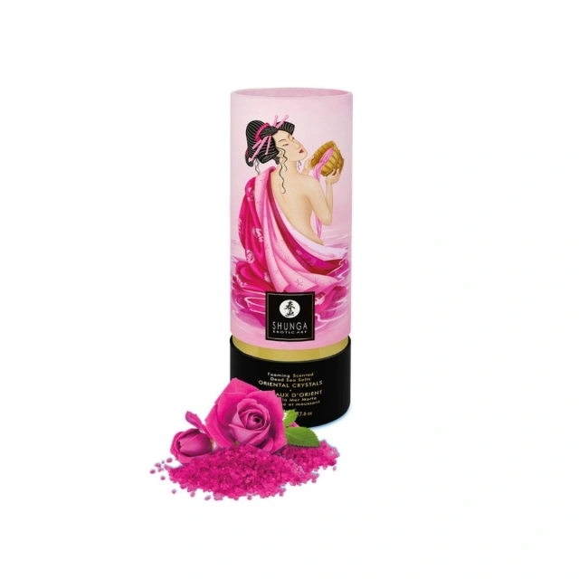 Sól Do Kąpieli Oriental Bath Crystals Sensual 500G Shunga | 100% ORYGINAŁ| DYSKRETNA PRZESYŁKA