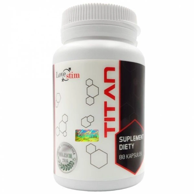 Tytan Max Suplement Diety na Erekcję 80 caps | 100% ORYGINAŁ| DYSKRETNA PRZESYŁKA