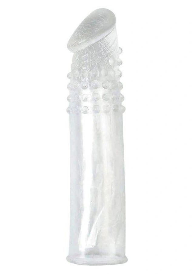 Żelowa Przedłużka na Penisa (+8cm) Przeźroczysty 