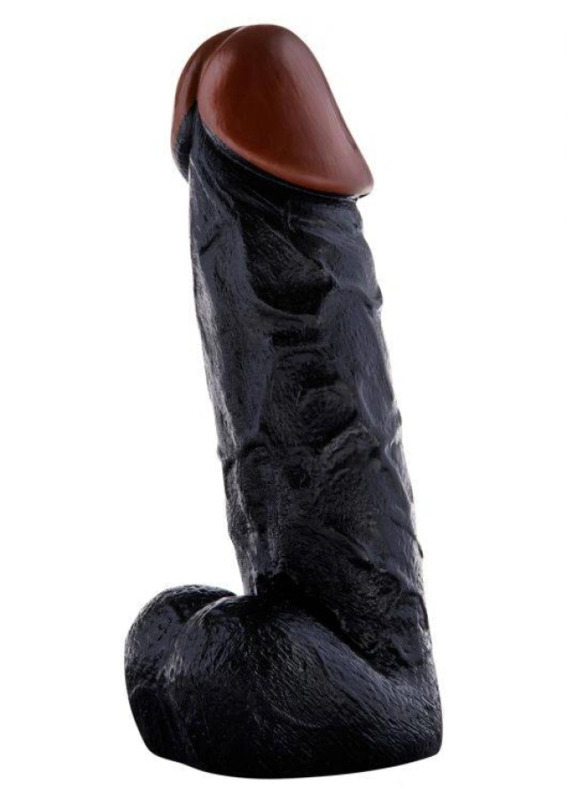 Dildo Książę Namibii Dong 20 cm Czarny 