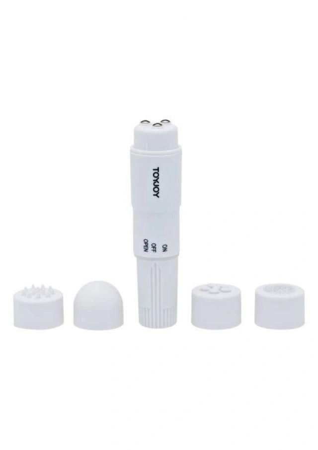 Mini Masażer Pocket Rocket Biały | 100% ORYGINAŁ| DYSKRETNA PRZESYŁKA