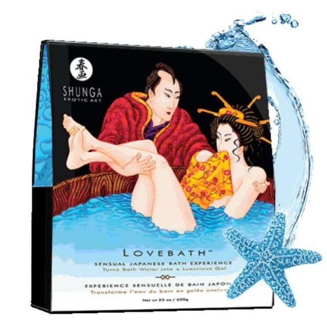 Środek Zmieniający Wodę W Galaretkę O Zapachu Morskiej Bryzy Lovebath Ocean Temptations Shunga | 100% ORYGINAŁ| DYSKRETNA PRZESYŁKA