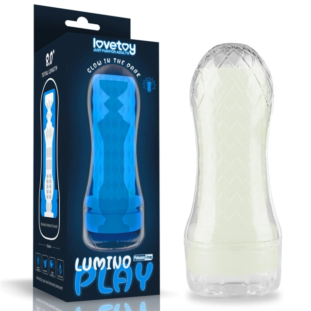 Masturbator Świecący w Ciemności Lumino Play 