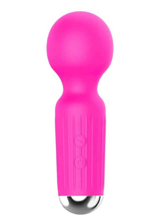 Mini Masażer Łechtaczkowy SIlikon USB Różowy 