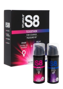 Żel Pobudzający dla Niej i Opóźniający dla Niego S8 Together Kit Natural | 100% ORYGINAŁ| DYSKRETNA PRZESYŁKA