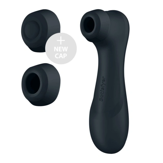 Stymulator łechtaczki Pro 2 Generation 3 with Liquid Air black Satisfyer | 100% ORYGINAŁ| DYSKRETNA PRZESYŁKA