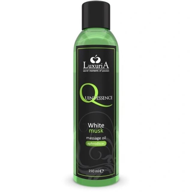 Olejek do Masażu Luxuria Quintessence Aphrodisiac White Musk 150ml | 100% ORYGINAŁ| DYSKRETNA PRZESYŁKA