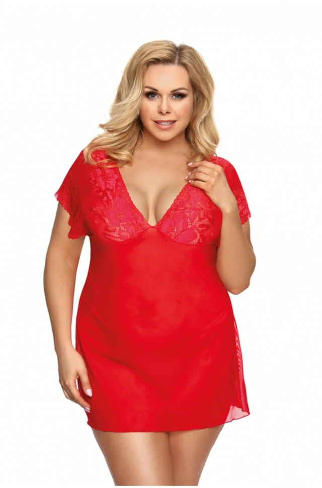 Sydney XXL+ (halka&stringi/chemise&string) | 100% ORYGINAŁ| DYSKRETNA PRZESYŁKA