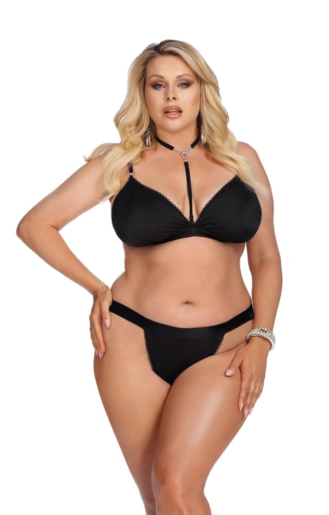 LAURA SET L+ (komplet biustonosz+stringi/set bra+thongs) | 100% ORYGINAŁ| DYSKRETNA PRZESYŁKA