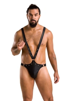 028 BODY HARRY black L/XL - Passion | 100% ORYGINAŁ| DYSKRETNA PRZESYŁKA