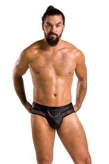 030 SLIP OPEN TOM black L/XL - Passion | 100% ORYGINAŁ| DYSKRETNA PRZESYŁKA